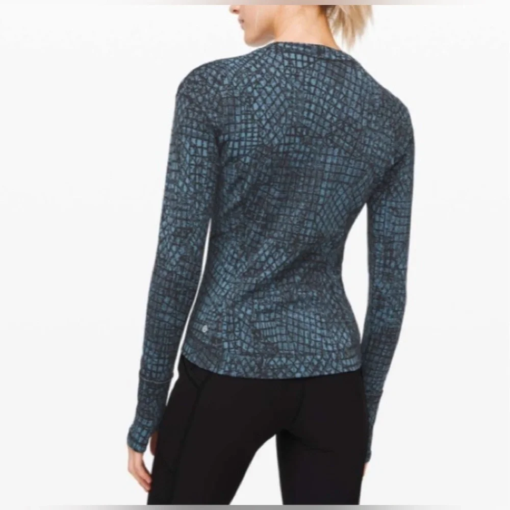 LULULEMON CLOSE TO CROSSING SMALL teal Green blue black